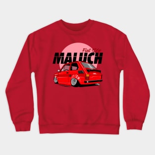 Maluch 126p in red Crewneck Sweatshirt